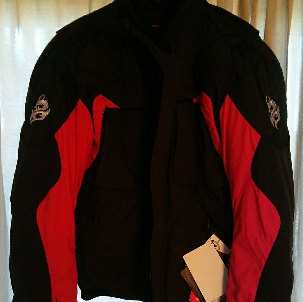 Motorcycle protective racing jacket NWT